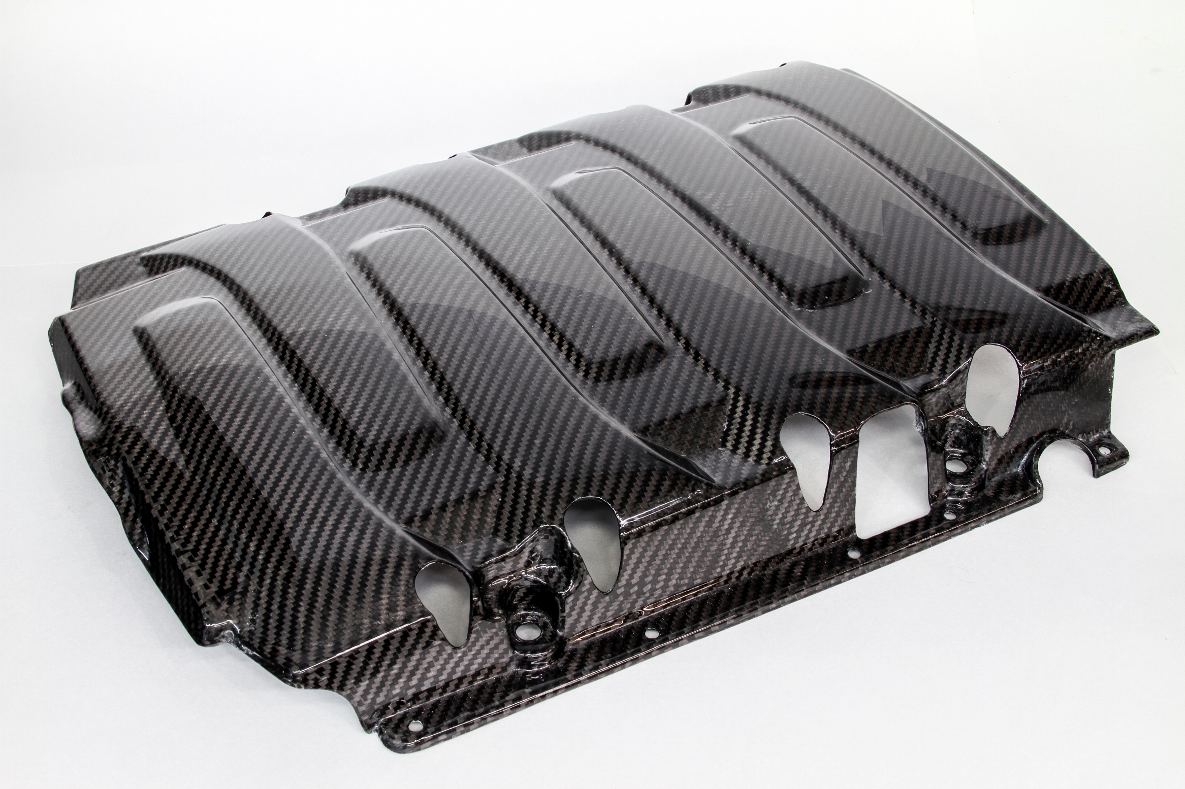 C7 Corvette Stingray Nowicki Autosports Concept7 Carbon Fiber Central Engine Cover Only